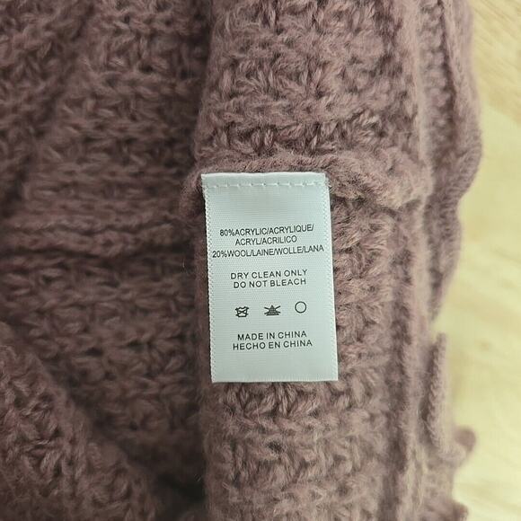 Moth Anthropologie Cardigan Layering Transitional Scalloped Lettuce Edge Size XS - Picture 5 of 11